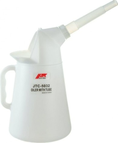Емкость мерная JTC 5032 пластиковая для заливки технических жидкостей 5л с [JTC-5032]