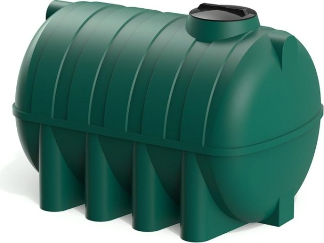 Емкость POLIMER GROUP G 2500 горизонтальная [зеленый]