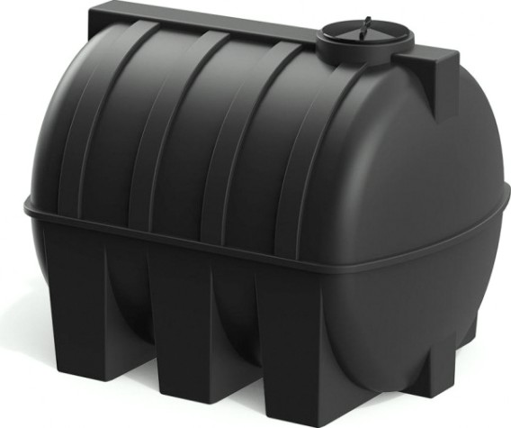 Емкость POLIMER GROUP G 5000 горизонтальная [черный]