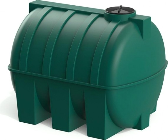 Емкость POLIMER GROUP G 5000 горизонтальная [зеленый]