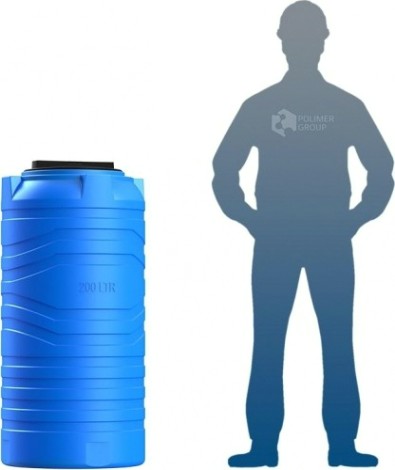 Емкость POLIMER GROUP N 200 вертикальная [белый]