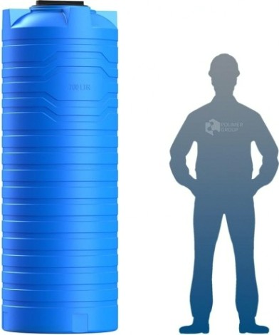 Емкость POLIMER GROUP N 700 вертикальная [белый]