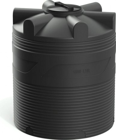 Емкость POLIMER GROUP V 1000 вертикальная [черный]