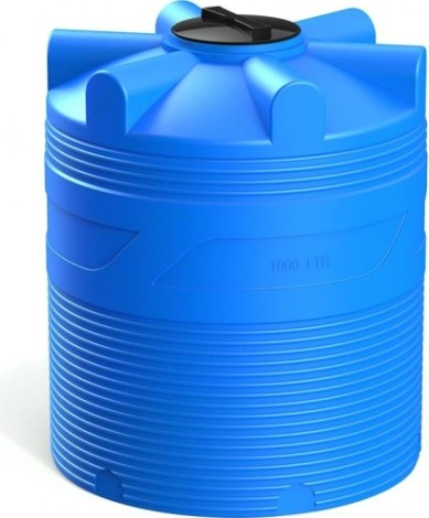 Емкость POLIMER GROUP V 1000 вертикальная [синий]