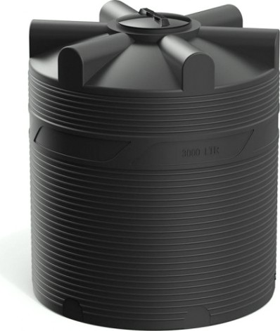 Емкость POLIMER GROUP V 3000 вертикальная [черный]