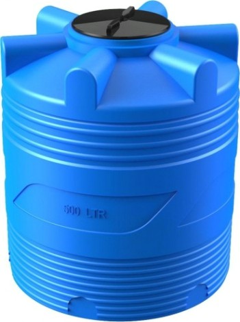 Емкость POLIMER GROUP V 500 вертикальная [синий]