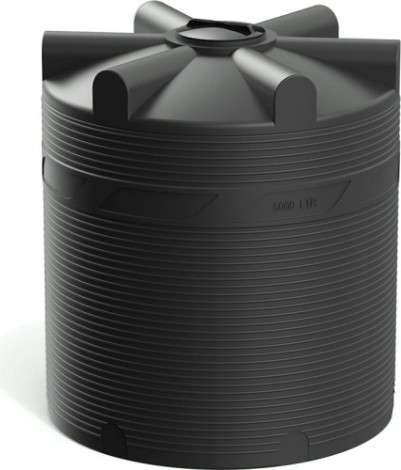 Емкость POLIMER GROUP V 5000 вертикальная [черный]