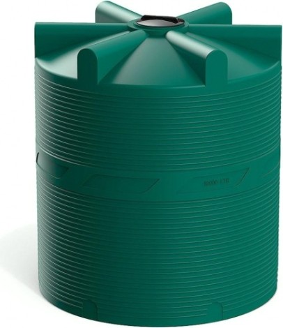 Емкость POLIMER GROUP V10000 вертикальная [зеленый]