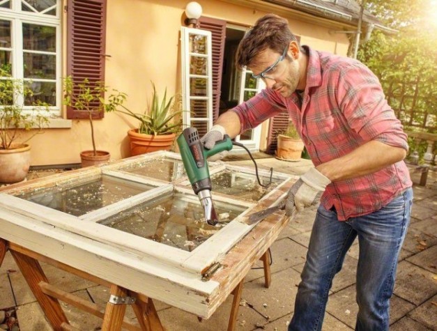 Фен строительный BOSCH UniversalHeat 600 [06032A6120] Коробка