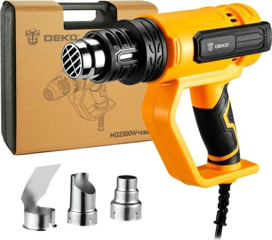 Фен строительный DEKO HG2300W в кейсе [063-4262]