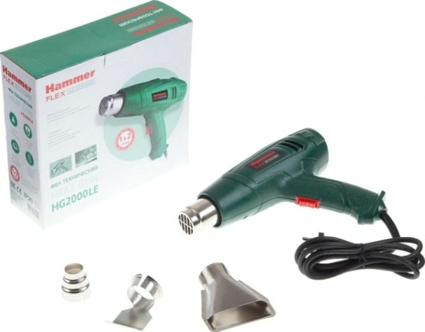 Фен строительный Hammer HG2000LE [160-014]