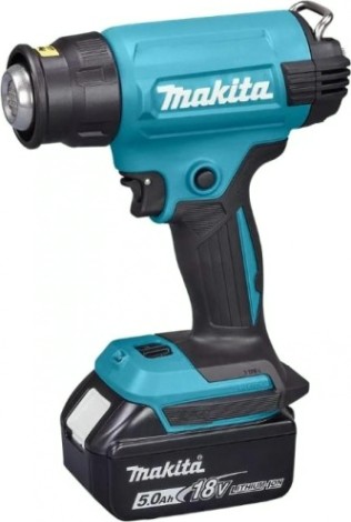 Фен строительный MAKITA DHG 180 RT1J аккумуляторный [DHG180RT1J]