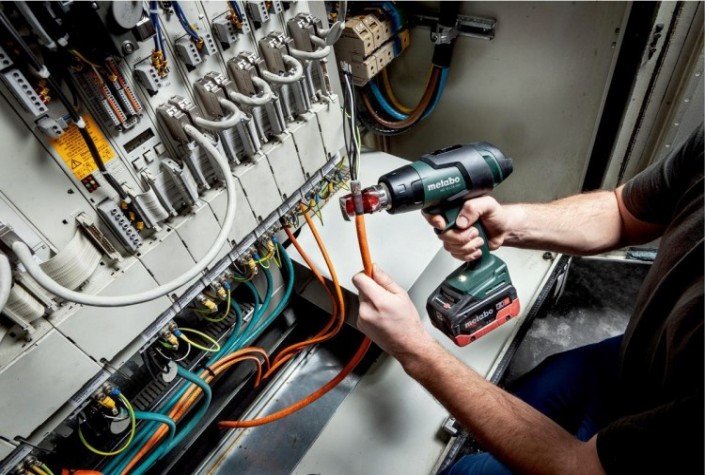 Фен строительный METABO HG 18 LTX 500 без АКБ и ЗУ, кейс [610502840]