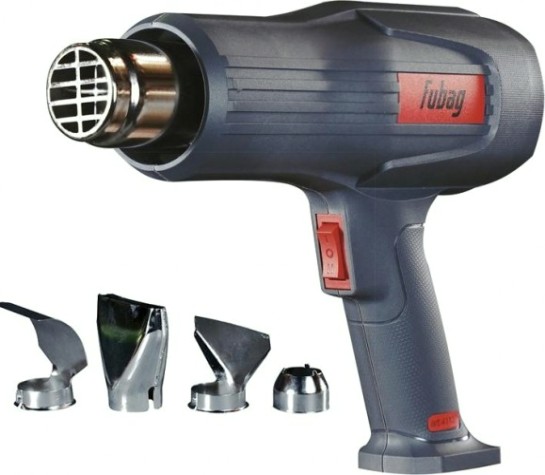 Фен строительный сетевой FUBAG PRT 2000 350/600 Kit 4 [41138]