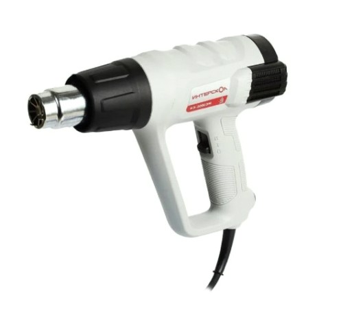 Фен строительный сетевой ИНТЕРСКОЛ ФЭ-2000ЭМ [385.0.1.00]