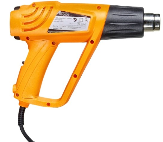 Фен строительный сетевой ВИХРЬ ТП-2000 [72/2/1]