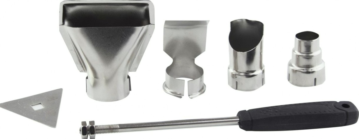 Фен строительный СТАВР ФТЭ-2000М 4 насадки+ треугольный скребок, кейс [ст2000мфтэ]