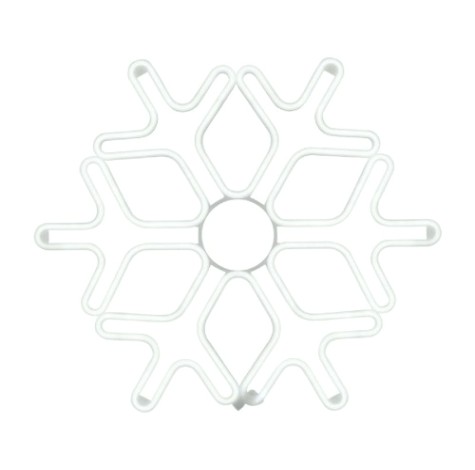 Фигура снежинка Neon-Night 501-325 из 60х60 см, белый