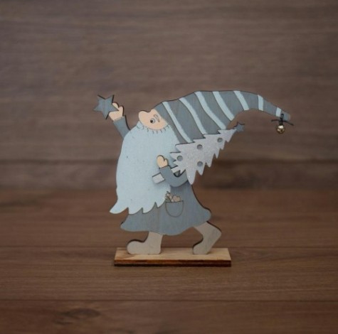 Фигурка деревянная Neon-Night Гномик 17х4х15 см [504-004]