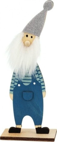 Фигурка деревянная Neon-Night Гномик 7x4,5x18 см [504-008]