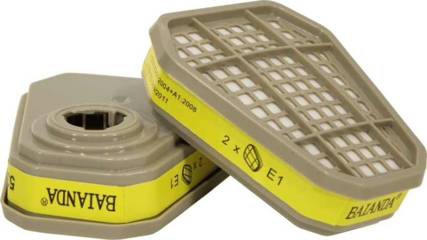 Фильтр для защиты от газов и паров BAIANDA 5311 E1, 2шт