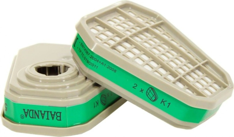 Фильтр для защиты от газов и паров BAIANDA 5411 K1, 2шт