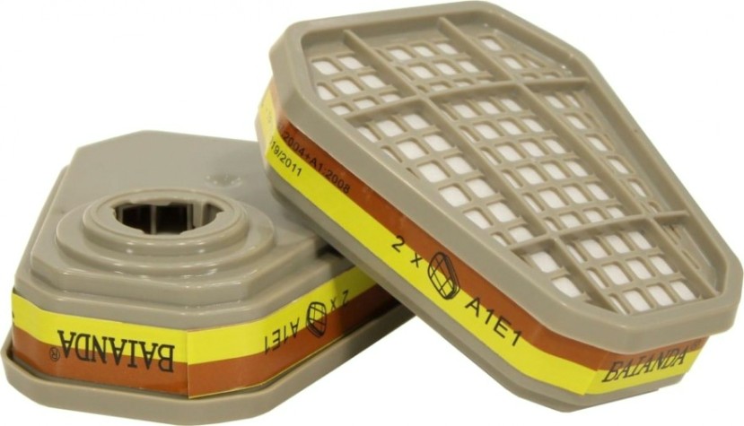 Фильтр для защиты от газов и паров BAIANDA 5611 A1E1, 2шт