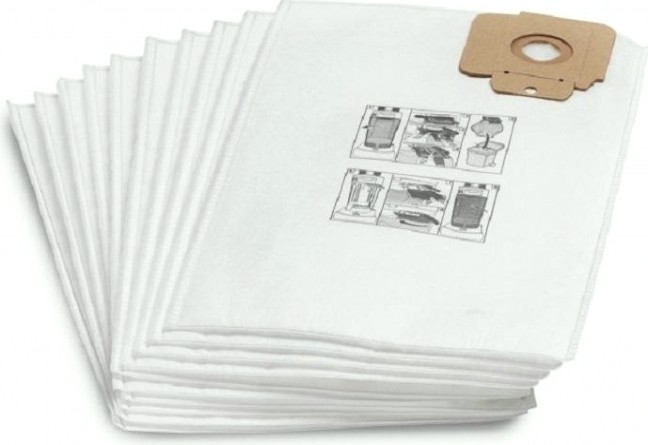 Фильтр-мешок KARCHER 6.904-305.0 бумажный, (10 шт).