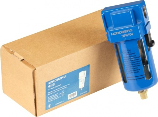 Фильтр NORDBERG NP8104 1/2", 4000 л/мин [ЦБ-00011890]