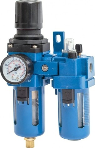 Фильтр NORDBERG NP8412 с редуктором и лубрикатором, 1/4", 1700 л/мин [NP8412]