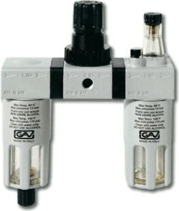 Фильтр с регулятором и лубрикатором GAV G-FRL-180 1/4 [13025]