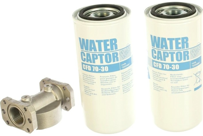 Фильтр водопоглащающий для топлива PIUSI F00611A0A 70 л/м, 30 мкм, 2 картриджа, 1 крепление Фильтр водопоглащающий для топлива PIUSI F00611A0A 70 л/м, 30 мкм, 2 картриджа, 1 крепление