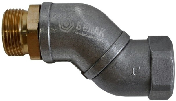Фитинг для пистолета БелАК 1'' с поворотом шарнира 90° [БАК.90218]