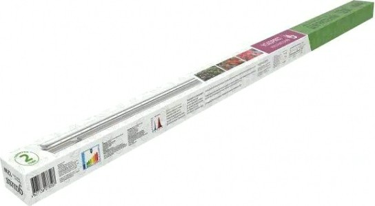 Фитосветильник GAUSS TL для растений 12w 350lm, фиолет спектр led [130411912]