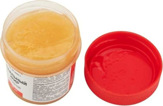 Флюс для пайки REXANT АКТИВНЫЙ паяльный жир 20 мл, банка, блистер [09-3670-1]