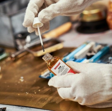 Флюс для пайки REXANT ПР3641 скф (спирто-канифольный), 30 мл, с кисточкой, флак [09-3641]