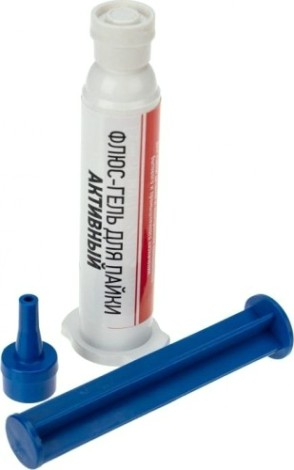 Флюс для пайки REXANT ПР3680 активный, 12 мл, техно-шприц, блистер [09-3680]