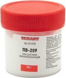 Флюс для пайки REXANT ПВ-209 высокотемпературной 20 г [09-3730]