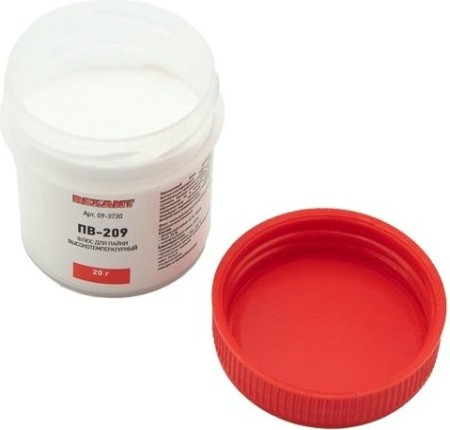 Флюс для пайки REXANT ПВ-209 высокотемпературной 20 г [09-3730]