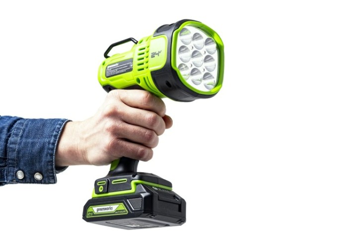 Фонарь аккумуляторный GREENWORKS G24SL светодиодный без АКБ и ЗУ [3401207]