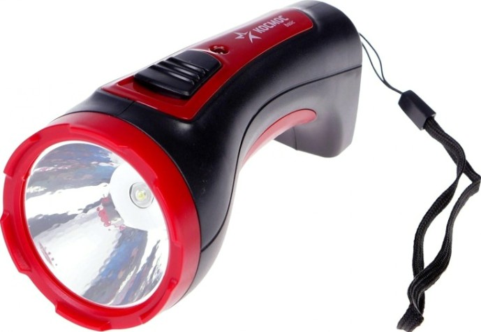 Фонарь аккумуляторный КОСМОС Accu101WLED 1WLED, 500mah [KOCAccu101WLED]