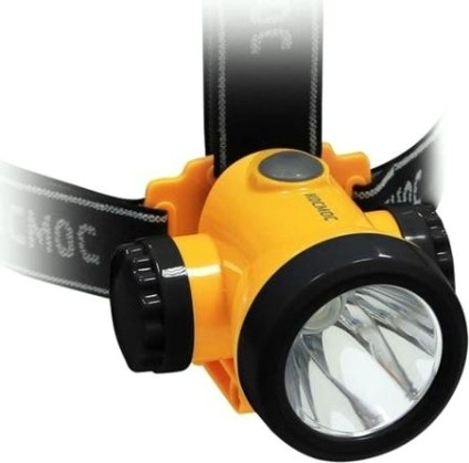 Фонарь аккумуляторный КОСМОС H3WLi-On 3W LED налобный [KOCH3WLi-On]