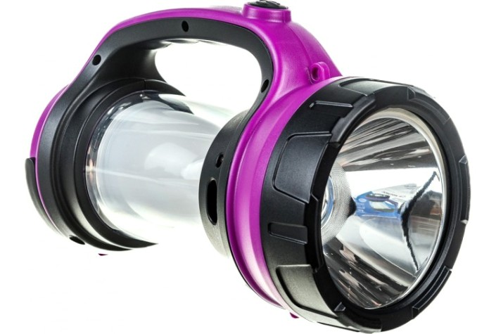 Фонарь аккумуляторный КОСМОС KOCAP2008M-LED 3W LED + 24 *0.5W LED