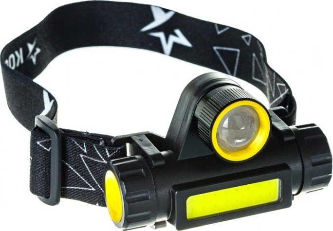 Фонарь аккумуляторный КОСМОС KocH103WLith с зумом 3Вт ХРЕ 3Вт СОВ литий 1200mAh