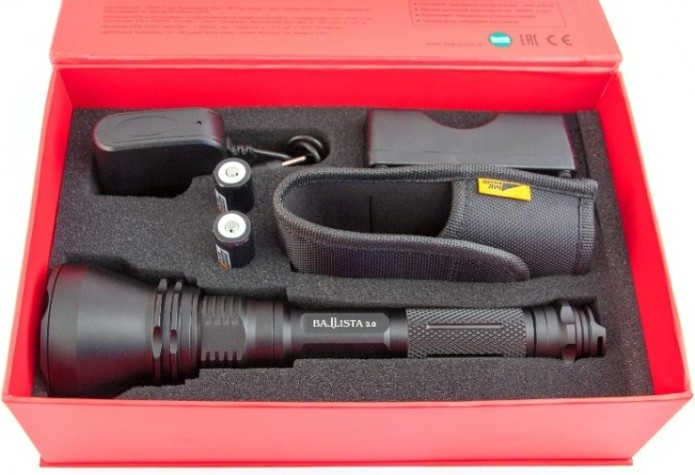 Фонарь аккумуляторный ЯРКИЙ ЛУЧ XL-1200 "БАЛЛИСТА 3.0" CREE XP-L HI 1200лм