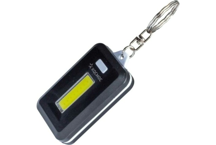 Фонарь брелок КОСМОС KOC203B с кольцом для ключей