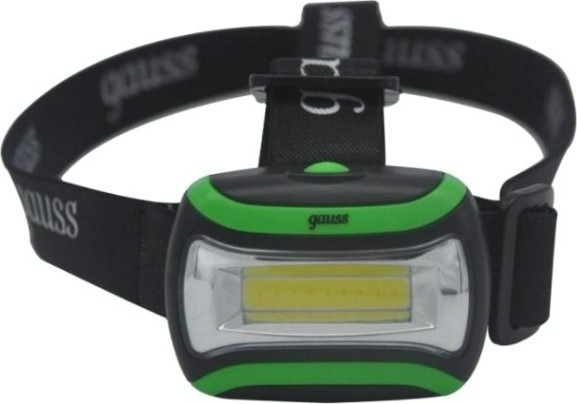 Фонарь GAUSS GFL307 налобный 3w 180lm 3xааа led [GF307]