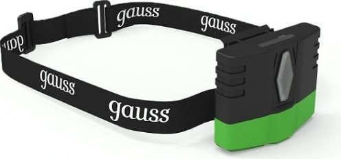 Фонарь GAUSS GFL406 налобный 5w 180lm li-ion 500mah led [GF406]