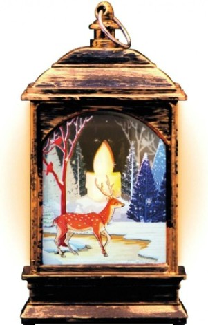 Фонарь GAUSS HL031 новогодний светодиодный "олененок" серия holiday