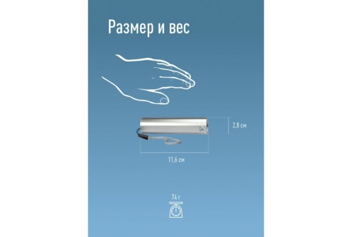 Фонарь КОСМОС KOS116Lit ручной